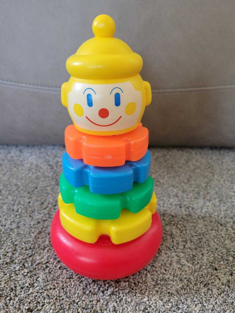 Vintage Playskool Clown Stack toy